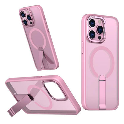 Star Shine Series TPU + PC MagSafe Phone Case with Fold Holder, For iPhone 12, For iPhone 12 Pro Max, For iPhone 12 Pro Apple Accessories engsta5674 More iPhone Cases - APEXEL INDIA - Mobile Lens - Mobile Camera Lens - Cellphone Accessories - Phone Lens - Smartphone Lens