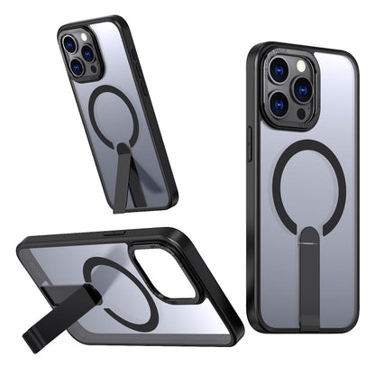Star Shine Series TPU + PC MagSafe Phone Case with Fold Holder, For iPhone 12, For iPhone 12 Pro Max, For iPhone 12 Pro Apple Accessories engsta5674 More iPhone Cases - APEXEL INDIA - Mobile Lens - Mobile Camera Lens - Cellphone Accessories - Phone Lens - Smartphone Lens