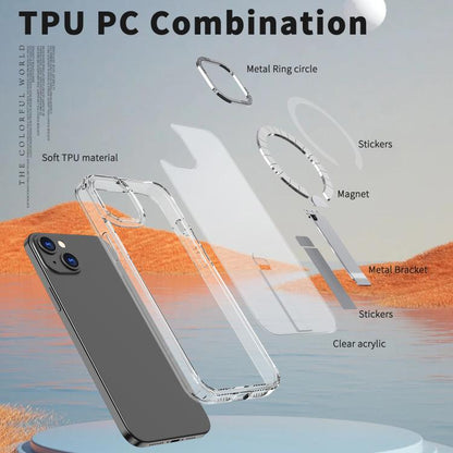 Star Shine Series TPU + PC MagSafe Phone Case with Fold Holder, For iPhone 12, For iPhone 12 Pro Max, For iPhone 12 Pro Apple Accessories engsta5674 More iPhone Cases - APEXEL INDIA - Mobile Lens - Mobile Camera Lens - Cellphone Accessories - Phone Lens - Smartphone Lens