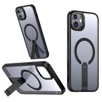 Star Shine Series TPU + PC MagSafe Phone Case with Fold Holder, For iPhone 12, For iPhone 12 Pro Max, For iPhone 12 Pro Apple Accessories engsta5674 More iPhone Cases - APEXEL INDIA - Mobile Lens - Mobile Camera Lens - Cellphone Accessories - Phone Lens - Smartphone Lens