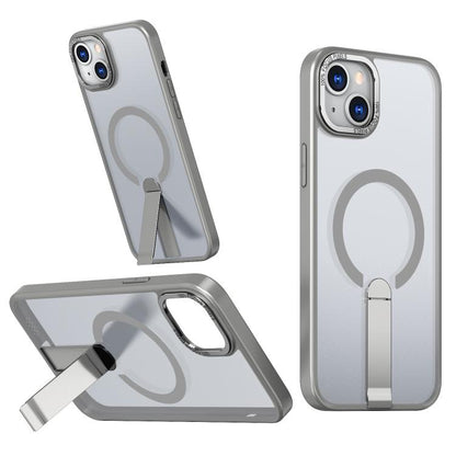Star Shine Series TPU + PC MagSafe Phone Case with Fold Holder, For iPhone 14 Plus, For iPhone 14, For iPhone 14 Pro, For iPhone 14 Pro Max Apple Accessories engsta5188 iPhone 14 Plus - APEXEL INDIA - Mobile Lens - Mobile Camera Lens - Cellphone Accessories - Phone Lens - Smartphone Lens
