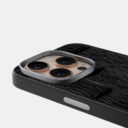 ABEEL Beast Pattern 6D Micro-Embossed MagSafe Genuine Leather Phone Case Apple Accessories - APEXEL INDIA - Mobile Lens - Mobile Camera Lens - Cellphone Accessories - Phone Lens - Smartphone Lens