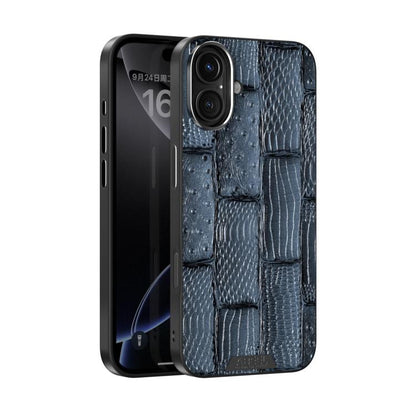 ABEEL Beast Pattern 6D Micro-Embossed MagSafe Genuine Leather Phone Case Apple Accessories - APEXEL INDIA - Mobile Lens - Mobile Camera Lens - Cellphone Accessories - Phone Lens - Smartphone Lens