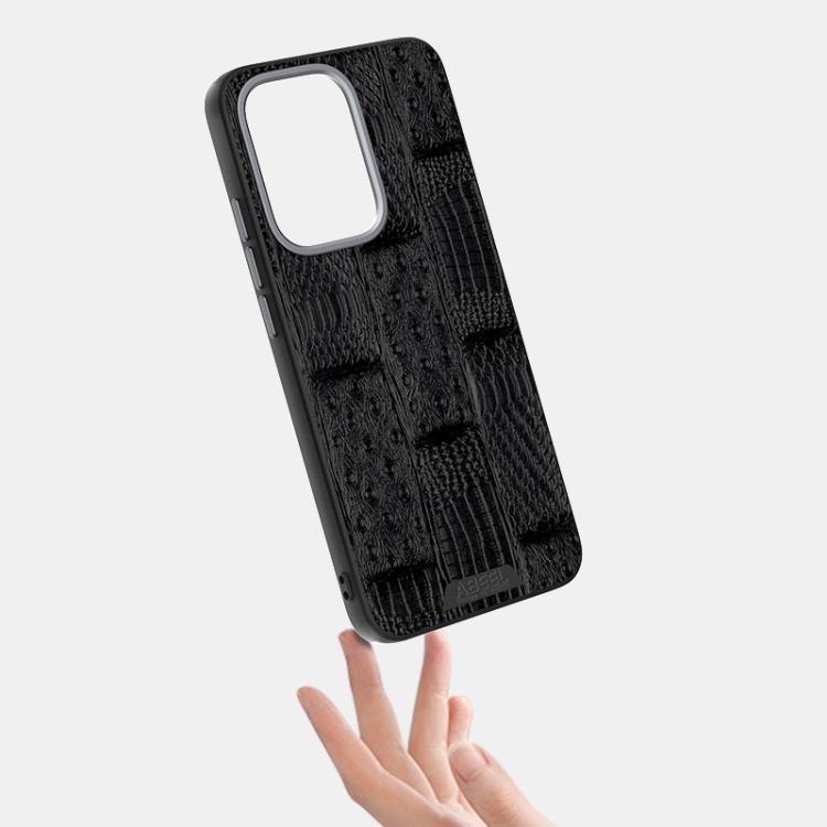 ABEEL Beast Pattern 6D Micro-Embossed MagSafe Genuine Leather Phone Case OnePlus &amp; OPPO Accessories - APEXEL INDIA - Mobile Lens - Mobile Camera Lens - Cellphone Accessories - Phone Lens - Smartphone Lens