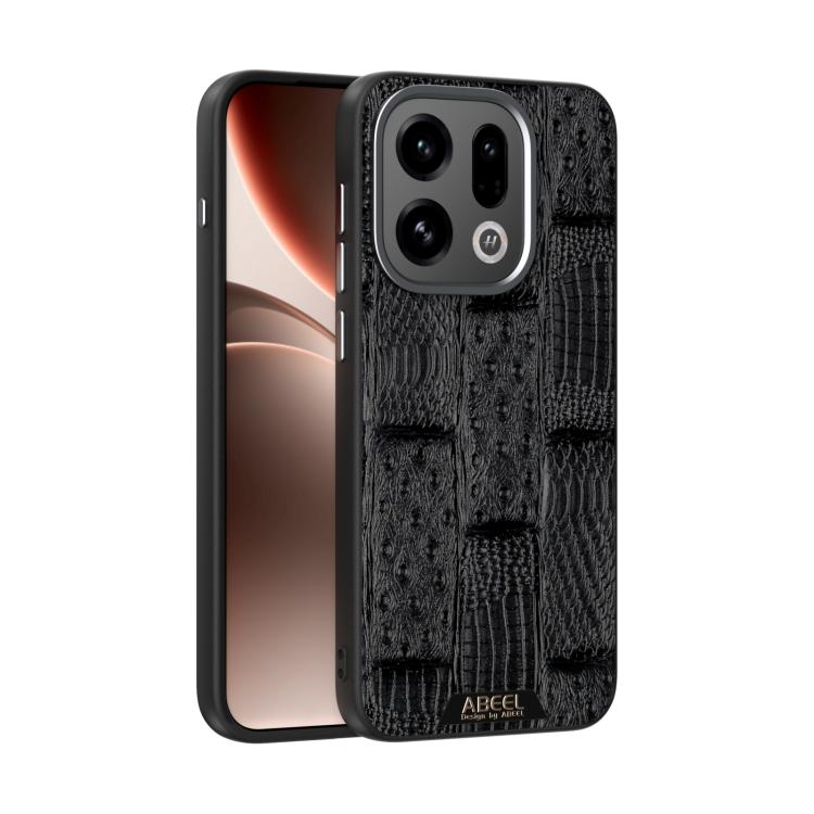 ABEEL Beast Pattern 6D Micro-Embossed MagSafe Genuine Leather Phone Case engabe5996 OnePlus &amp; OPPO Accessories - APEXEL INDIA - Mobile Lens - Mobile Camera Lens - Cellphone Accessories - Phone Lens - Smartphone Lens