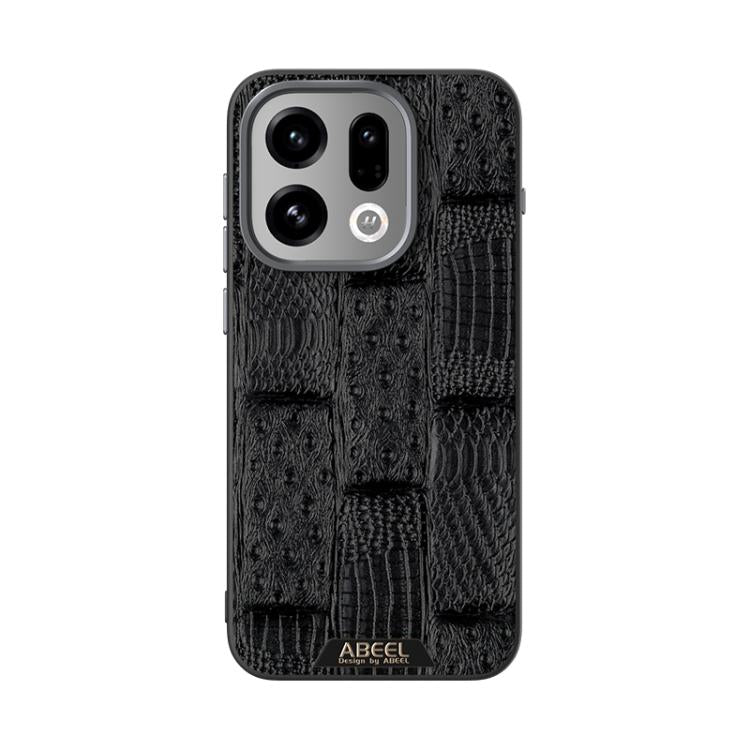 ABEEL Beast Pattern 6D Micro-Embossed MagSafe Genuine Leather Phone Case engabe5996 OnePlus &amp; OPPO Accessories - APEXEL INDIA - Mobile Lens - Mobile Camera Lens - Cellphone Accessories - Phone Lens - Smartphone Lens
