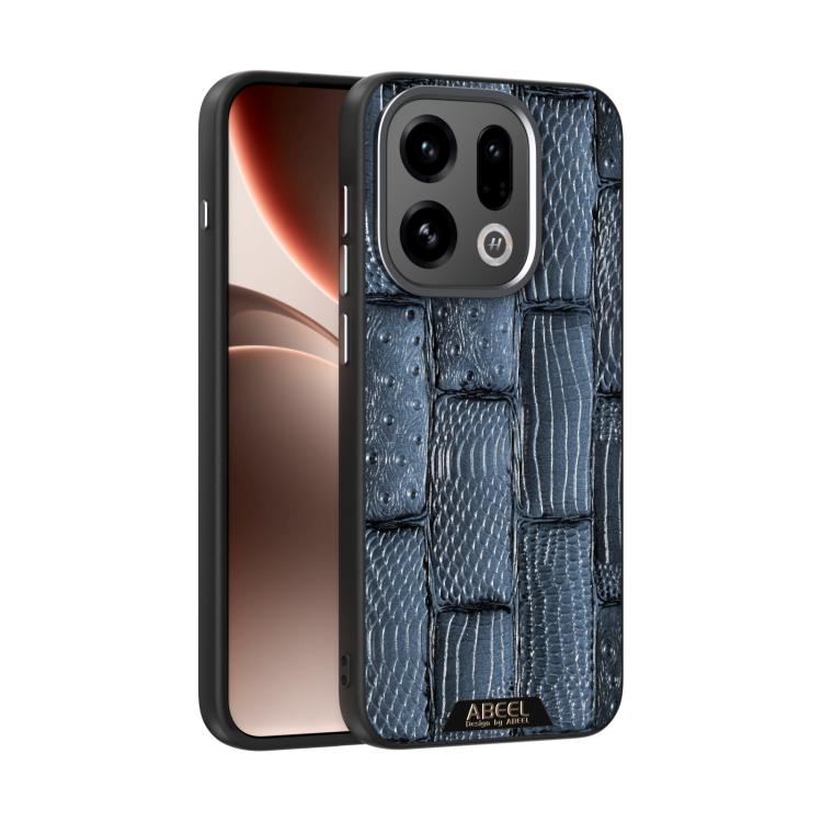 ABEEL Beast Pattern 6D Micro-Embossed MagSafe Genuine Leather Phone Case engabe5996 OnePlus &amp; OPPO Accessories - APEXEL INDIA - Mobile Lens - Mobile Camera Lens - Cellphone Accessories - Phone Lens - Smartphone Lens