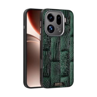 ABEEL Beast Pattern 6D Micro-Embossed MagSafe Genuine Leather Phone Case engabe5996 OnePlus &amp; OPPO Accessories - APEXEL INDIA - Mobile Lens - Mobile Camera Lens - Cellphone Accessories - Phone Lens - Smartphone Lens