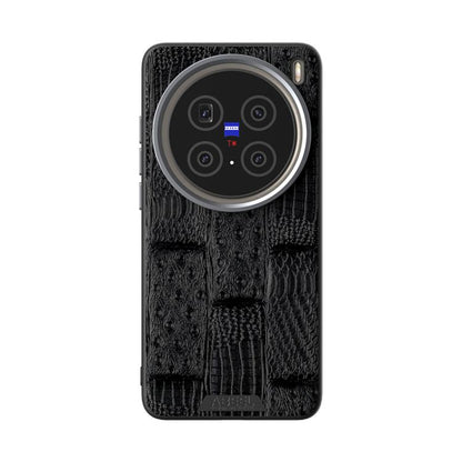 ABEEL Beast Pattern 6D Micro-Embossed MagSafe Genuine Leather Phone Case, For vivo X200 Pro OnePlus &amp; OPPO Accessories - APEXEL INDIA - Mobile Lens - Mobile Camera Lens - Cellphone Accessories - Phone Lens - Smartphone Lens