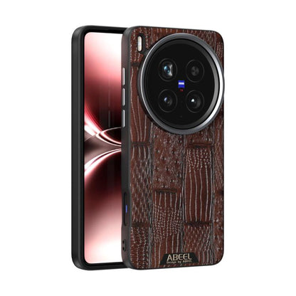 ABEEL Beast Pattern 6D Micro-Embossed MagSafe Genuine Leather Phone Case engabe5997 OnePlus &amp; OPPO Accessories - APEXEL INDIA - Mobile Lens - Mobile Camera Lens - Cellphone Accessories - Phone Lens - Smartphone Lens