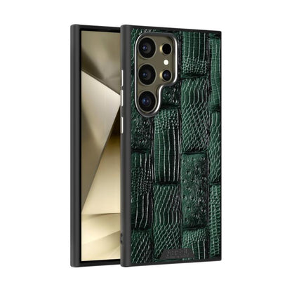 ABEEL Beast Pattern 6D Micro-Embossed MagSafe Genuine Leather Phone Case, For Samsung Galaxy S25 Edge 5G, For Samsung Galaxy S25 5G, For Samsung Galaxy S25+ 5G, For Samsung Galaxy S25 Ultra 5G, For Samsung Galaxy S24 FE 5G, For Samsung Galaxy S24 Ultra 5G Samsung Accessories - APEXEL INDIA - Mobile Lens - Mobile Camera Lens - Cellphone Accessories - Phone Lens - Smartphone Lens