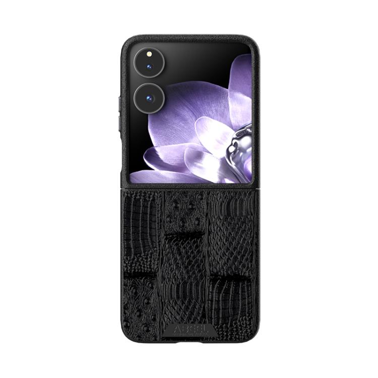 ABEEL Beast Pattern 6D Micro-Embossed MagSafe Genuine Leather Phone Case, For Xiaomi Mix Flip, For Xiaomi Mix Fold 4 engabe3809 Xiaomi Accessories - APEXEL INDIA - Mobile Lens - Mobile Camera Lens - Cellphone Accessories - Phone Lens - Smartphone Lens