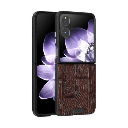 ABEEL Beast Pattern 6D Micro-Embossed MagSafe Genuine Leather Phone Case, For Xiaomi Mix Flip, For Xiaomi Mix Fold 4 engabe3809 Xiaomi Accessories - APEXEL INDIA - Mobile Lens - Mobile Camera Lens - Cellphone Accessories - Phone Lens - Smartphone Lens