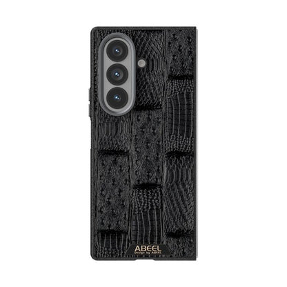 ABEEL Beast Pattern 6D Micro-Embossed MagSafe Genuine Leather Phone Case, For Samsung Galaxy Z Fold7 5G, For Samsung Galaxy Z Flip7 5G, For Samsung Galaxy Z Fold Special, For Samsung Galaxy Z Flip6 / Flip7 FE, For Samsung Galaxy Z Fold6 5G�������������... Samsung Accessories - APEXEL INDIA - Mobile Lens - Mobile Camera Lens - Cellphone Accessories - Phone Lens - Smartphone Lens