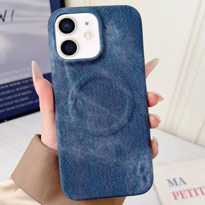 Denim MagSafe Magnetic PC + PU Phone Case, For iPhone 12 / 12 Pro, For iPhone 12 Pro Max Apple Accessories engden5669 More iPhone Cases - APEXEL INDIA - Mobile Lens - Mobile Camera Lens - Cellphone Accessories - Phone Lens - Smartphone Lens
