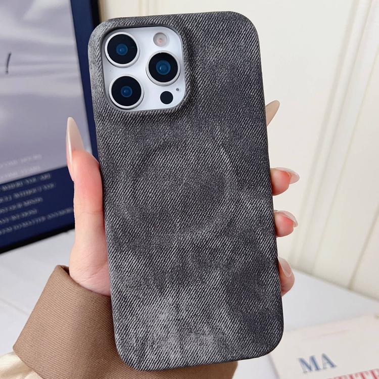 Denim MagSafe Magnetic PC + PU Phone Case, For iPhone 14 Pro Max, For iPhone 13 Pro Max, For iPhone 13 Pro, For iPhone 13