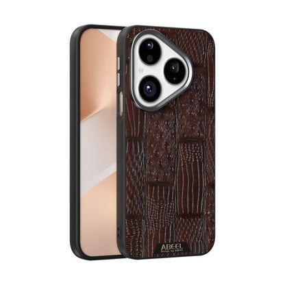 ABEEL Beast Pattern 6D Micro-Embossed MagSafe Genuine Leather Phone Case, For Huawei Pura 80 Ultra 5G, For Huawei Pura 80 Pro 5G / 80 Pro+ 5G, For Huawei Pura 80 5G, For Huawei nova 14 Ultra, For Huawei nova 14 Pro, For Huawei nova 14 Mobile Accessories - APEXEL INDIA - Mobile Lens - Mobile Camera Lens - Cellphone Accessories - Phone Lens - Smartphone Lens