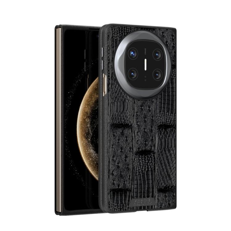 ABEEL Beast Pattern 6D Micro-Embossed MagSafe Genuine Leather Phone Case, For Huawei Mate X6, For Huawei nova Flip, For Huawei Pocket 2, For Huawei Mate X5 Mobile Accessories - APEXEL INDIA - Mobile Lens - Mobile Camera Lens - Cellphone Accessories - Phone Lens - Smartphone Lens