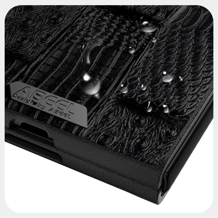 ABEEL Beast Pattern 6D Micro-Embossed MagSafe Genuine Leather Phone Case, For Honor Magic V3, For Honor Magic Vs3 engabe3833 Mobile Accessories - APEXEL INDIA - Mobile Lens - Mobile Camera Lens - Cellphone Accessories - Phone Lens - Smartphone Lens