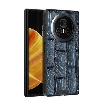 ABEEL Beast Pattern 6D Micro-Embossed MagSafe Genuine Leather Phone Case, For Honor Magic V3, For Honor Magic Vs3 engabe3833 Mobile Accessories - APEXEL INDIA - Mobile Lens - Mobile Camera Lens - Cellphone Accessories - Phone Lens - Smartphone Lens