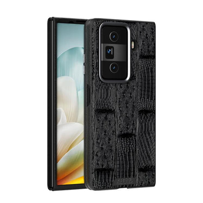 ABEEL Beast Pattern 6D Micro-Embossed MagSafe Genuine Leather Phone Case, For Honor Magic V3, For Honor Magic Vs3 engabe3833 Mobile Accessories - APEXEL INDIA - Mobile Lens - Mobile Camera Lens - Cellphone Accessories - Phone Lens - Smartphone Lens