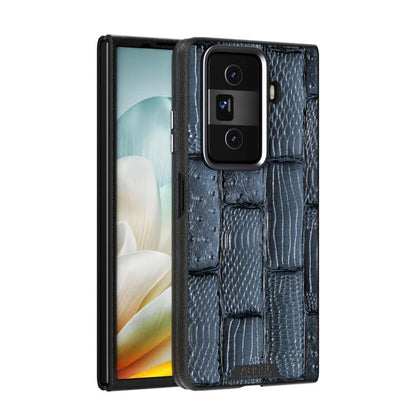 ABEEL Beast Pattern 6D Micro-Embossed MagSafe Genuine Leather Phone Case, For Honor Magic V3, For Honor Magic Vs3 engabe3833 Mobile Accessories - APEXEL INDIA - Mobile Lens - Mobile Camera Lens - Cellphone Accessories - Phone Lens - Smartphone Lens