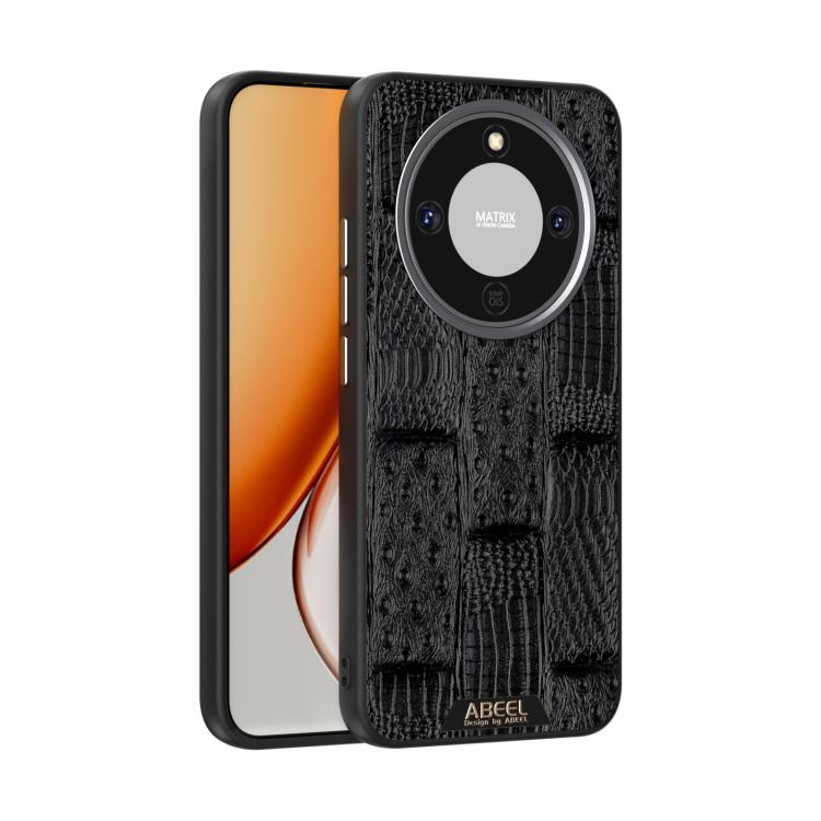 ABEEL Beast Pattern 6D Micro-Embossed MagSafe Genuine Leather Phone Case Mobile Accessories - APEXEL INDIA - Mobile Lens - Mobile Camera Lens - Cellphone Accessories - Phone Lens - Smartphone Lens