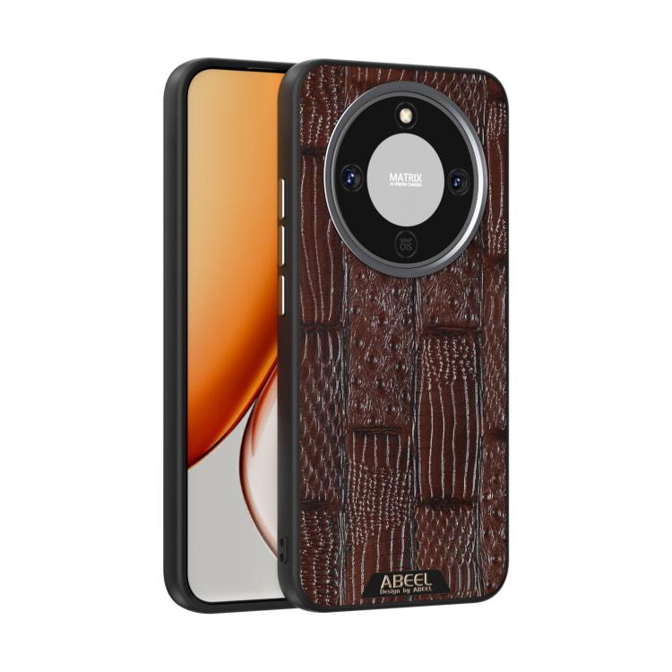 ABEEL Beast Pattern 6D Micro-Embossed MagSafe Genuine Leather Phone Case, For Honor X70 5G, For Honor 300 Ultra, For Honor 300, For Honor Magic7 Pro, For Honor Magic7 Mobile Accessories - APEXEL INDIA - Mobile Lens - Mobile Camera Lens - Cellphone Accessories - Phone Lens - Smartphone Lens