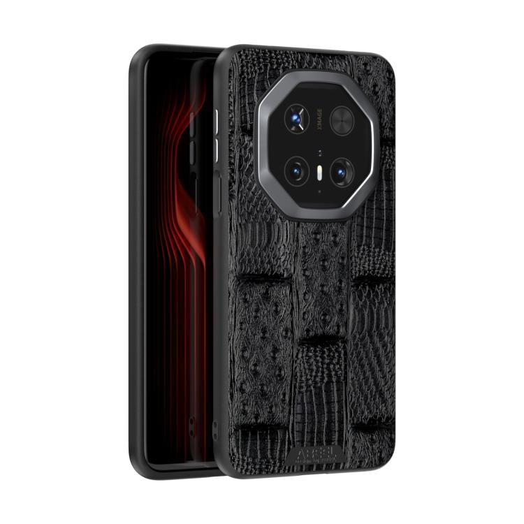ABEEL Beast Pattern 6D Micro-Embossed Genuine Leather Phone Case, For Huawei Mate 70 RS Ultimate, For Huawei Mate 60 RS Ultimate Mobile Accessories - APEXEL INDIA - Mobile Lens - Mobile Camera Lens - Cellphone Accessories - Phone Lens - Smartphone Lens