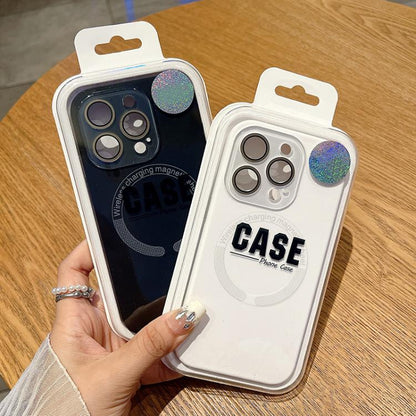 Small Window Acrylic Glass Lens MagSafe Silicone Phone Case, For iPhone 16 Plus, For iPhone 16 Apple Accessories engsma5207 iPhone 16 Plus - APEXEL INDIA - Mobile Lens - Mobile Camera Lens - Cellphone Accessories - Phone Lens - Smartphone Lens
