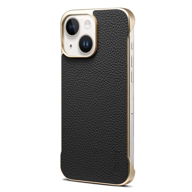 Denior A20 Genuine Leather Litchi Texture MagSafe Frameless Phone Case, For iPhone 14 / 13, For iPhone 14 Pro, For iPhone 14 Pro Max Apple Accessories engden5232 iPhone 14 - Denior - Mobile Lens - Mobile Camera Lens - Cellphone Accessories - Phone Lens - Smartphone Lens