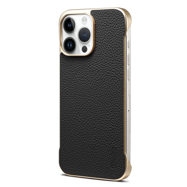 Denior A20 Genuine Leather Litchi Texture MagSafe Frameless Phone Case, For iPhone 16 Pro Max, For iPhone 16 Pro, For iPhone 16 Plus, For iPhone 16, For iPhone 15 Pro Max, For iPhone 15 Pro, For iPhone 15 Plus / 14 Plus, For iPhone 15 Apple Accessories engden5231 iPhone 16 Pro Max - Denior - Mobile Lens - Mobile Camera Lens - Cellphone Accessories - Phone Lens - Smartphone Lens