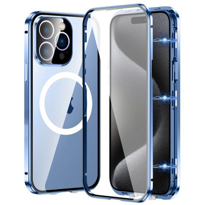 360 Full Body Magnetic Frosted MagSafe Phone Case, For iPhone 15 Pro, For iPhone 15 Apple Accessories eng3605195 iPhone 15 Pro - APEXEL INDIA - Mobile Lens - Mobile Camera Lens - Cellphone Accessories - Phone Lens - Smartphone Lens
