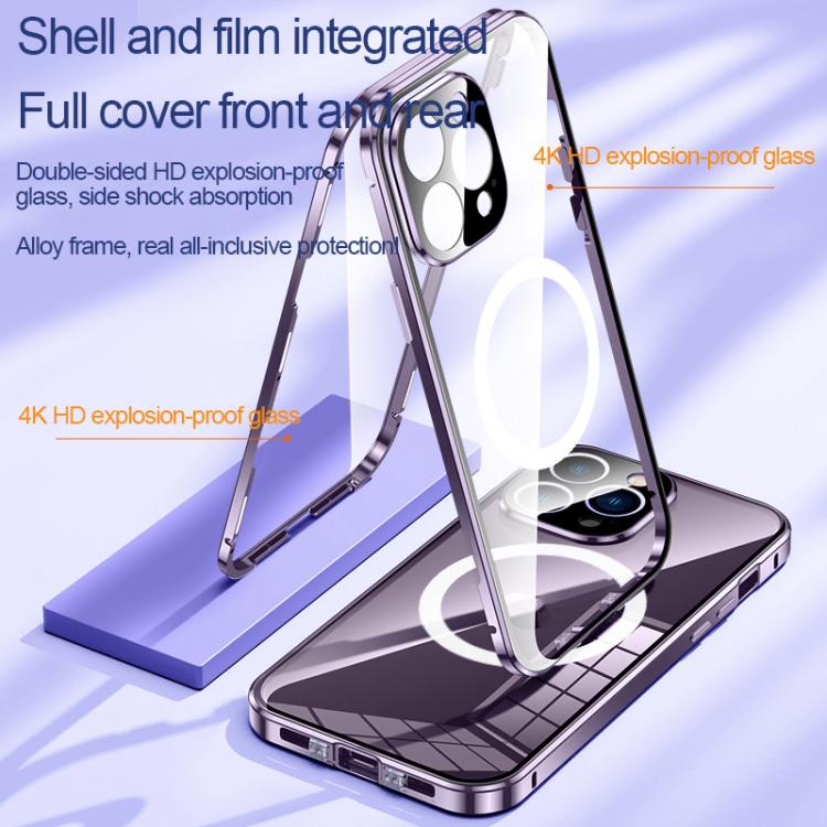 360 Full Body Magnetic Frosted MagSafe Phone Case, For iPhone 15 Pro, For iPhone 15 Apple Accessories eng3605195 iPhone 15 Pro - APEXEL INDIA - Mobile Lens - Mobile Camera Lens - Cellphone Accessories - Phone Lens - Smartphone Lens
