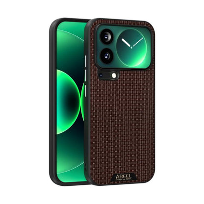 ABEEL Ruyi Pattern 6D Micro Relief MagSafe Leather Phone Case