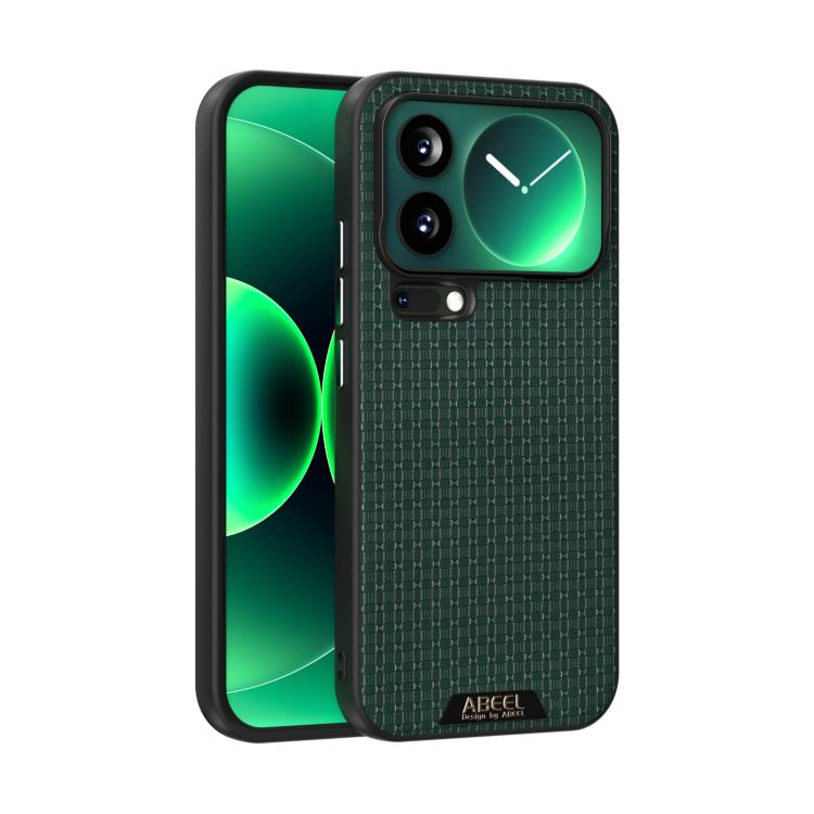 ABEEL Ruyi Pattern 6D Micro Relief MagSafe Leather Phone Case