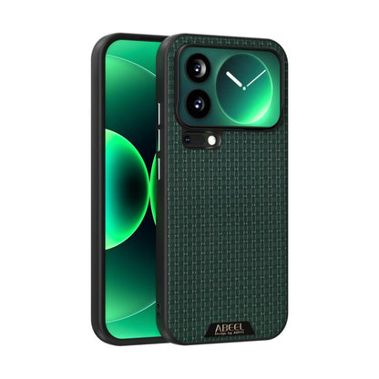 ABEEL Ruyi Pattern 6D Micro Relief MagSafe Leather Phone Case