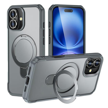 Skin Feel Magnetic Holder MagSafe Phone Case, For iPhone 16e, For iPhone 16 Pro Max, For iPhone 16 Pro, For iPhone 16 Plus Apple Accessories engski5212 iPhone 16e - APEXEL INDIA - Mobile Lens - Mobile Camera Lens - Cellphone Accessories - Phone Lens - Smartphone Lens