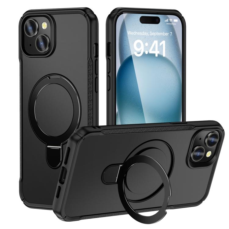 Skin Feel Magnetic Holder MagSafe Phone Case, For iPhone 15, For iPhone 14 / 13, For iPhone 14 Pro Max Apple Accessories engski5212 iPhone 15 - APEXEL INDIA - Mobile Lens - Mobile Camera Lens - Cellphone Accessories - Phone Lens - Smartphone Lens