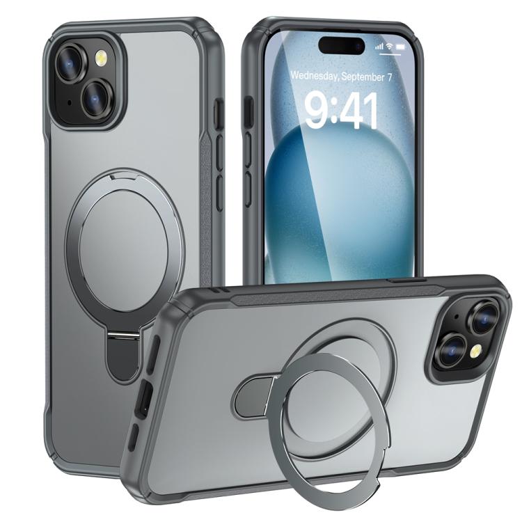 Skin Feel Magnetic Holder MagSafe Phone Case, For iPhone 15, For iPhone 14 / 13, For iPhone 14 Pro Max Apple Accessories engski5212 iPhone 15 - APEXEL INDIA - Mobile Lens - Mobile Camera Lens - Cellphone Accessories - Phone Lens - Smartphone Lens
