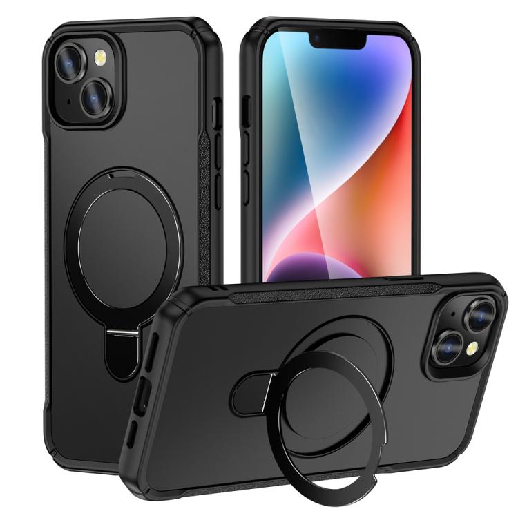 Skin Feel Magnetic Holder MagSafe Phone Case, For iPhone 15, For iPhone 14 / 13, For iPhone 14 Pro Max Apple Accessories engski5212 iPhone 15 - APEXEL INDIA - Mobile Lens - Mobile Camera Lens - Cellphone Accessories - Phone Lens - Smartphone Lens