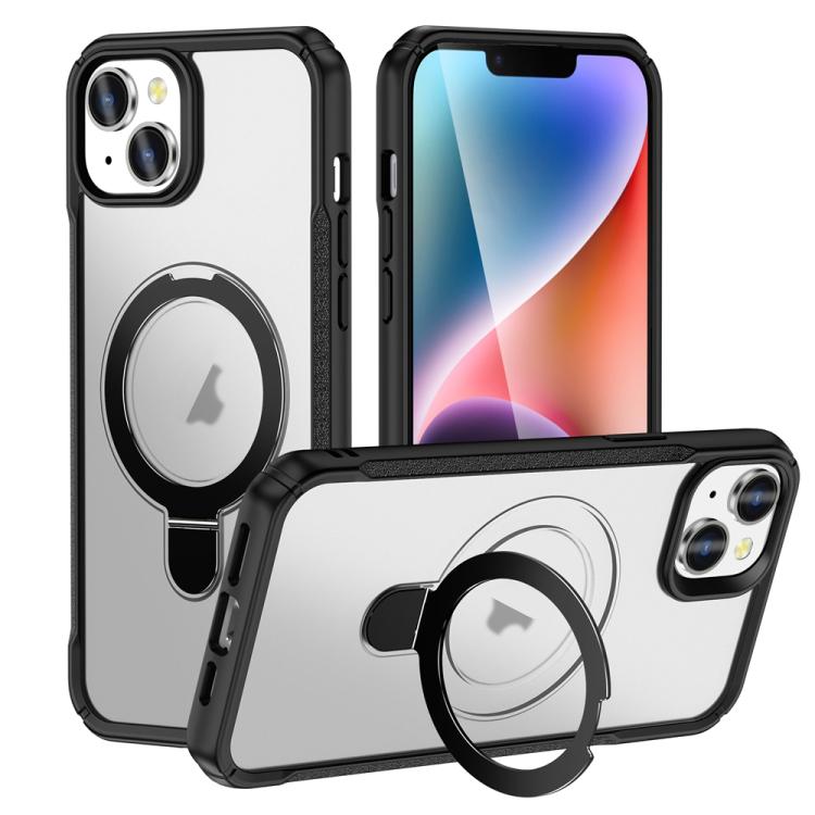 Skin Feel Magnetic Holder MagSafe Phone Case, For iPhone 15, For iPhone 14 / 13, For iPhone 14 Pro Max Apple Accessories engski5212 iPhone 15 - APEXEL INDIA - Mobile Lens - Mobile Camera Lens - Cellphone Accessories - Phone Lens - Smartphone Lens