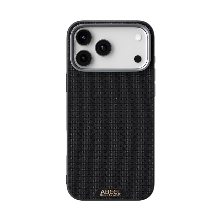ABEEL Ruyi Pattern 6D Micro Relief MagSafe Leather Phone Case, For iPhone 18 Pro / 17 Pro, For iPhone 18 Pro Max / 17 Pro Max, For iPhone 17e / 16e, For iPhone 17, For iPhone Air, For iPhone 16 Pro Max