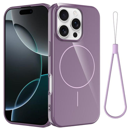 Glossy TPU Shockproof MagSafe Phone Case with Lanyard, For iPhone 16e, For iPhone 16 Pro Max, For iPhone 16 Pro, For iPhone 16 Plus Apple Accessories engglo5249 iPhone 16e - APEXEL INDIA - Mobile Lens - Mobile Camera Lens - Cellphone Accessories - Phone Lens - Smartphone Lens