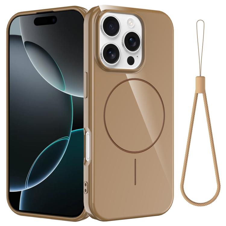 Glossy TPU Shockproof MagSafe Phone Case with Lanyard, For iPhone 16e, For iPhone 16 Pro Max, For iPhone 16 Pro, For iPhone 16 Plus Apple Accessories engglo5249 iPhone 16e - APEXEL INDIA - Mobile Lens - Mobile Camera Lens - Cellphone Accessories - Phone Lens - Smartphone Lens