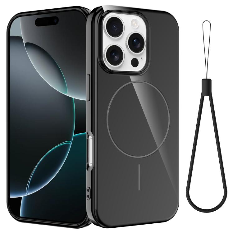 Glossy TPU Shockproof MagSafe Phone Case with Lanyard, For iPhone 16e, For iPhone 16 Pro Max, For iPhone 16 Pro, For iPhone 16 Plus Apple Accessories engglo5249 iPhone 16e - APEXEL INDIA - Mobile Lens - Mobile Camera Lens - Cellphone Accessories - Phone Lens - Smartphone Lens