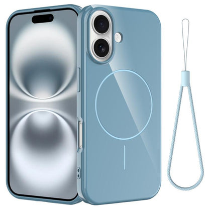 Glossy TPU Shockproof MagSafe Phone Case with Lanyard, For iPhone 16e, For iPhone 16 Pro Max, For iPhone 16 Pro, For iPhone 16 Plus Apple Accessories engglo5249 iPhone 16e - APEXEL INDIA - Mobile Lens - Mobile Camera Lens - Cellphone Accessories - Phone Lens - Smartphone Lens