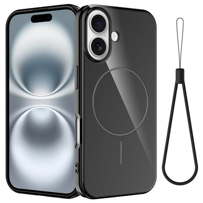 Glossy TPU Shockproof MagSafe Phone Case with Lanyard, For iPhone 16e, For iPhone 16 Pro Max, For iPhone 16 Pro, For iPhone 16 Plus Apple Accessories engglo5249 iPhone 16e - APEXEL INDIA - Mobile Lens - Mobile Camera Lens - Cellphone Accessories - Phone Lens - Smartphone Lens
