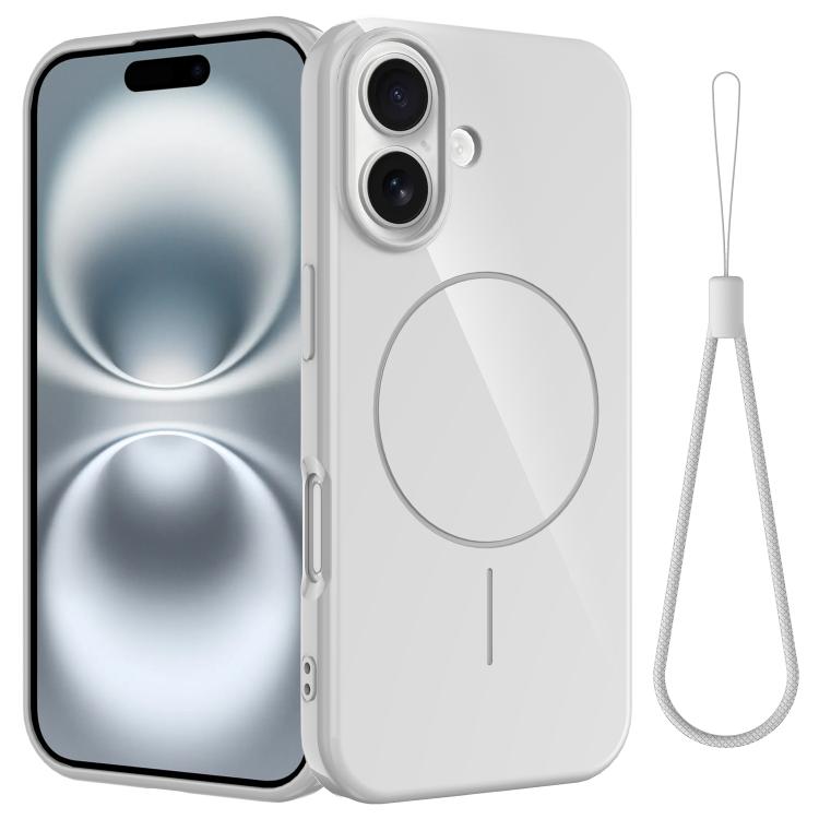 Glossy TPU Shockproof MagSafe Phone Case with Lanyard, For iPhone 16e, For iPhone 16 Pro Max, For iPhone 16 Pro, For iPhone 16 Plus Apple Accessories engglo5249 iPhone 16e - APEXEL INDIA - Mobile Lens - Mobile Camera Lens - Cellphone Accessories - Phone Lens - Smartphone Lens
