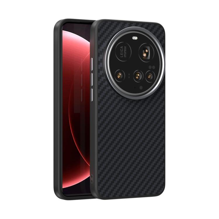 ABEEL C Carbon Fiber Series 6D Micro Relief MagSafe Phone Case, For Xiaomi 15 Ultra Xiaomi Accessories - APEXEL INDIA - Mobile Lens - Mobile Camera Lens - Cellphone Accessories - Phone Lens - Smartphone Lens